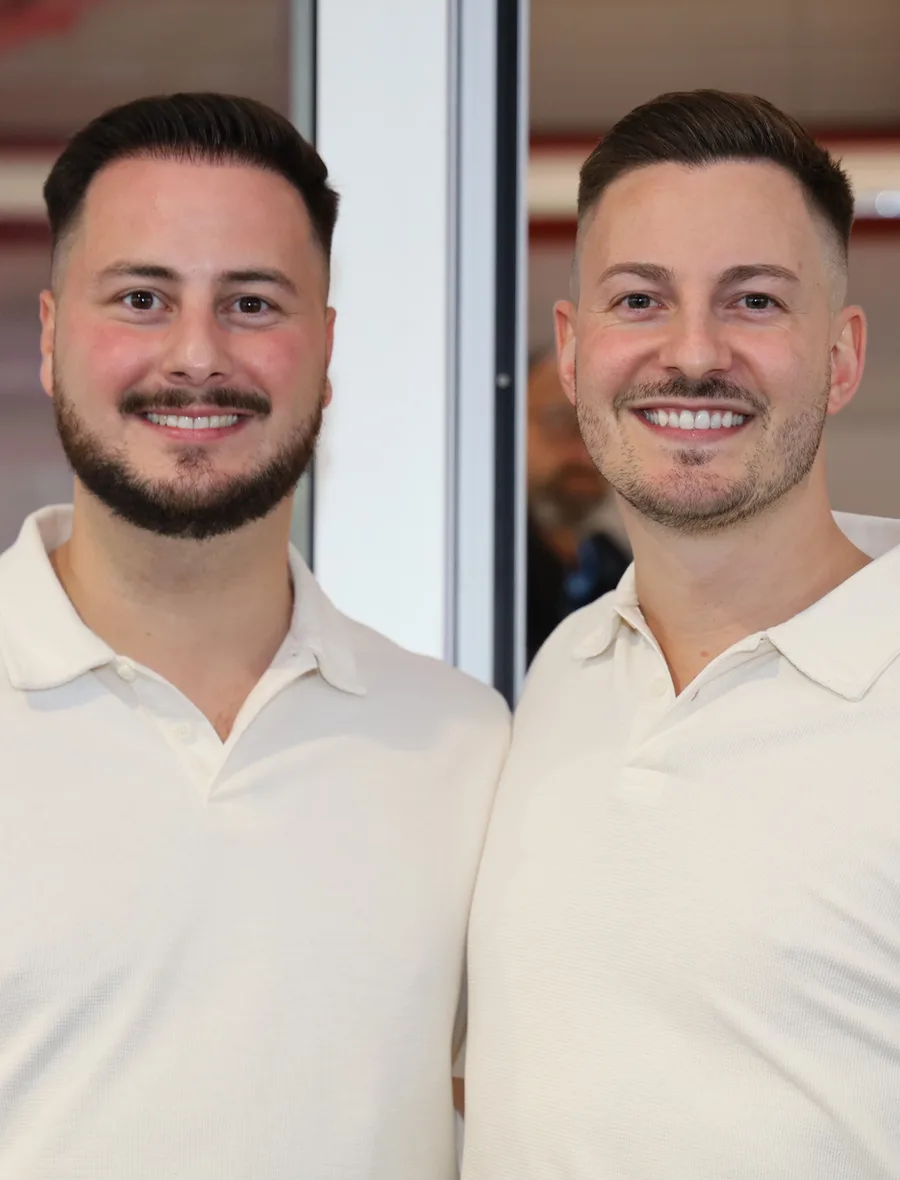 Luca Spalletta und Nico Gehrig von Auto Bonau