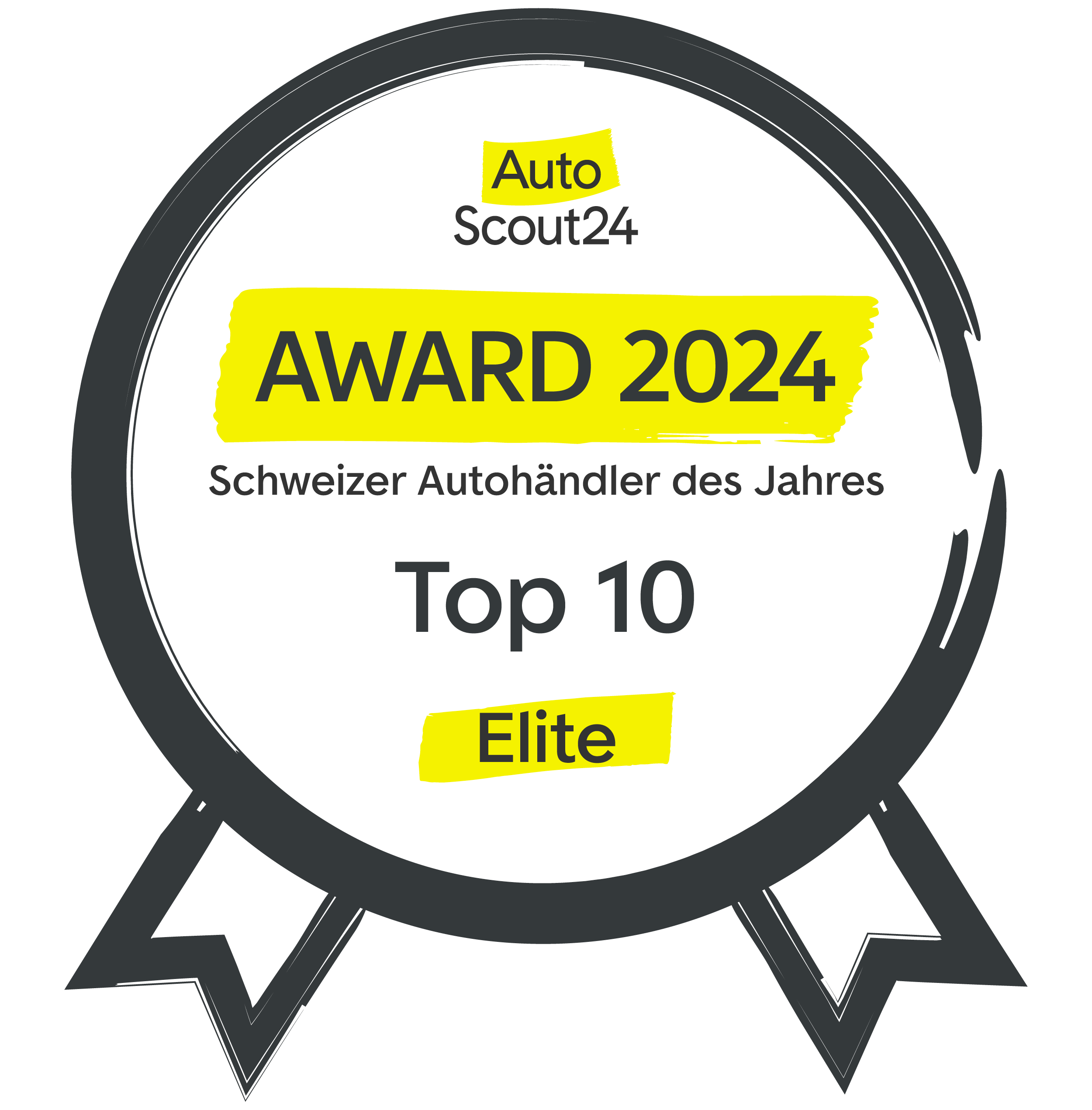 Auto Bonau AG unter den Top 10 der höchsten AutoScout24-Kategorie Elite