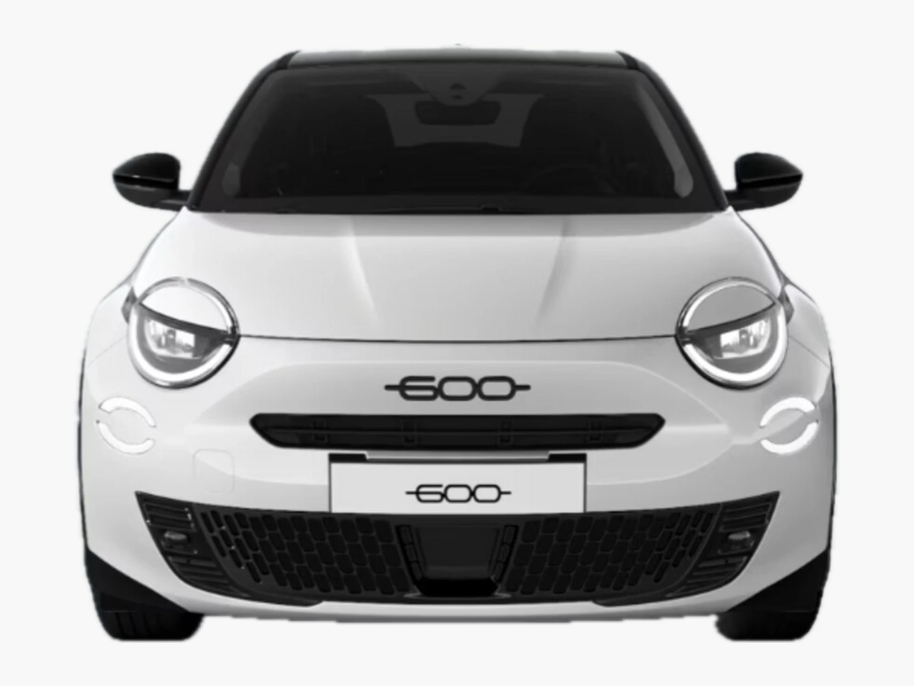 FIAT 600 Street Klimaaut. LED CarP PDC Keyl 18Z Black – Bild 2