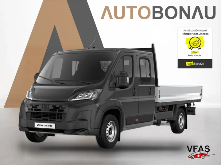 FIAT Ducato Pritsche DoKa 35 AT L4 7S TechP Temp Kam bei Auto Bonau