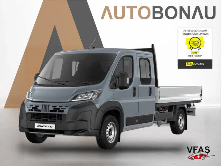 FIAT Ducato Pritsche DoKa 35 AT L4 7S AHK TechP Temp bei Auto Bonau