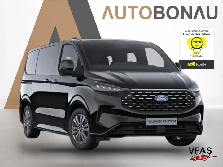 FORD Tourneo Custom Aut Titanium L1 AHK LED SHZ 9-S bei Auto Bonau