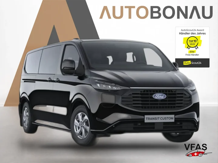 FORD Transit Custom Kombi Limit L2 AHK Heckkl 5J-Gar bei Auto Bonau