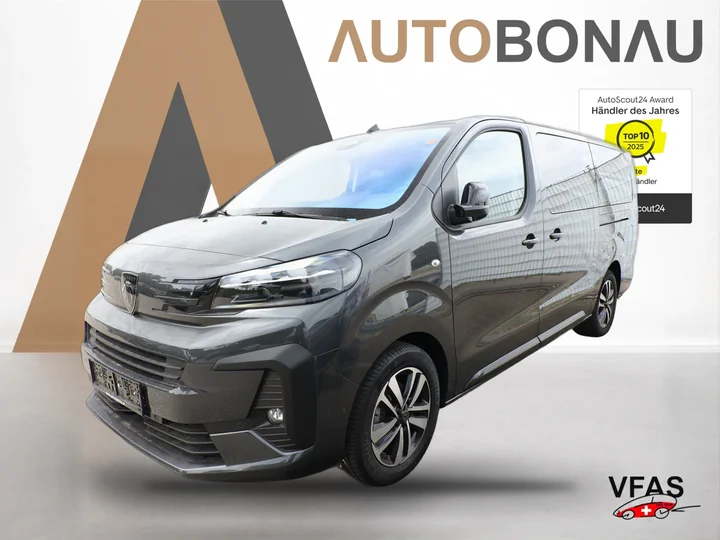 PEUGEOT Traveller L3 Allure Pano StHz AHK Leder Keyl Nav bei Auto Bonau