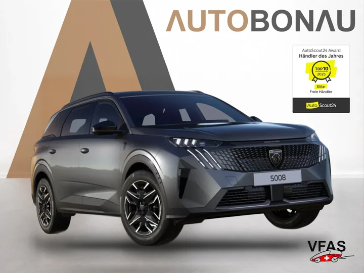 PEUGEOT 5008 Hybrid GT Alcant Nav AHK Kam ACC 2xPDC SHZ bei Auto Bonau