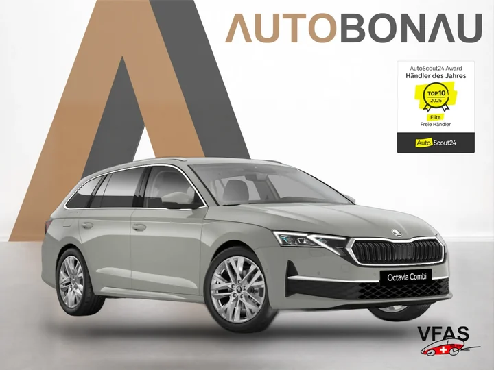 SKODA Octavia Combi DSG Leder Matrix HUD 360° Canton bei Auto Bonau