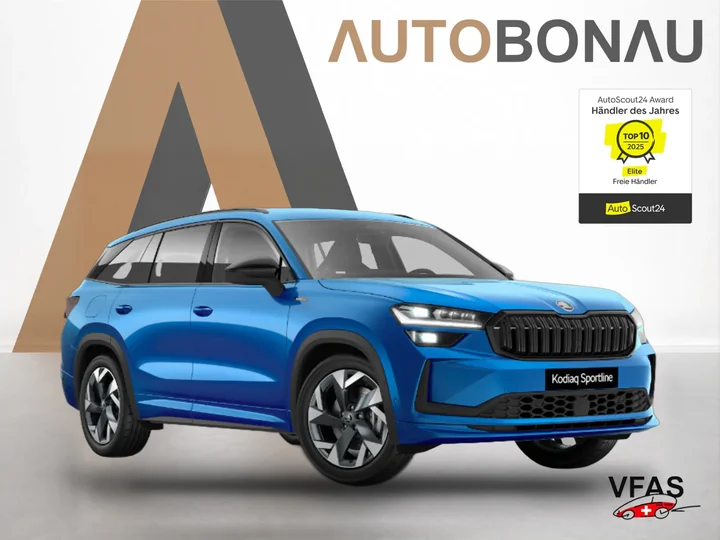 SKODA Kodiaq 4x4 Sportl 7-S Matrix HUD Canton 360° ACC bei Auto Bonau