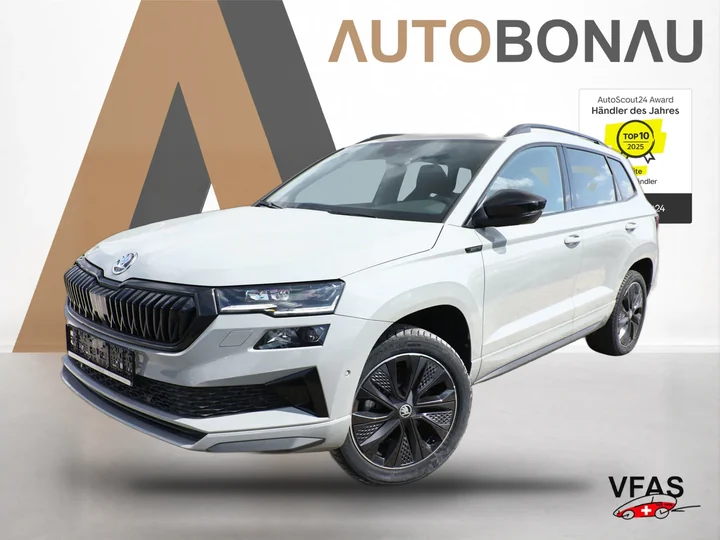 SKODA Karoq DSG Sportl Pano Matrix Nav 360 Canton ACC bei Auto Bonau