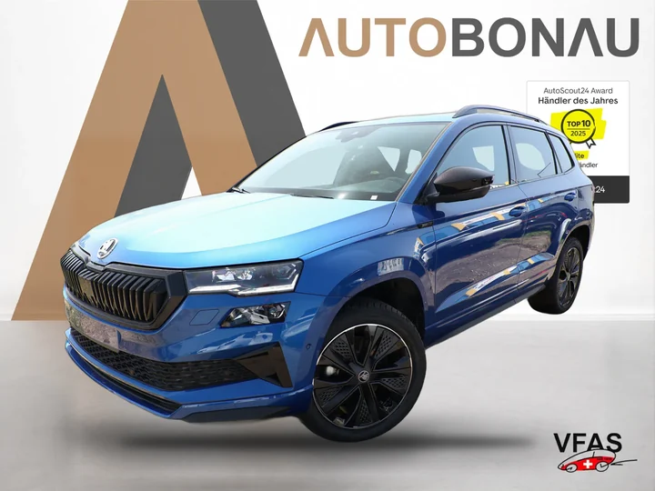 SKODA Karoq DSG Sportl Pano Matrix Nav 360° Canton ACC bei Auto Bonau