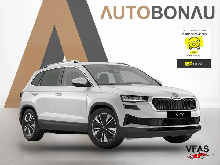 SKODA Karoq DSG Selec AHK ACC Kam SideA SHZv/h Kessy bei Auto Bonau