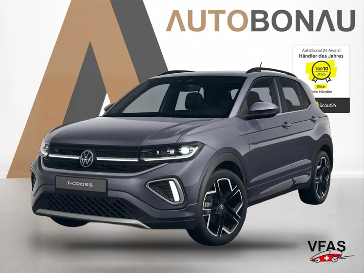 VOLKSWAGEN T-Cross R-Line Matrix 18Z Kam SHZ PrivG KeyL PDC bei Auto Bonau