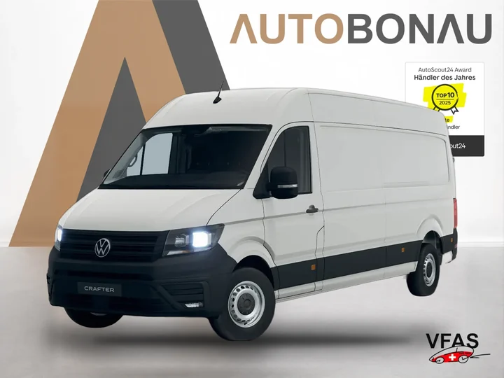 VOLKSWAGEN Crafter 35 L3H3 3S AHK Temp Kam AppCo 2xPDC bei Auto Bonau