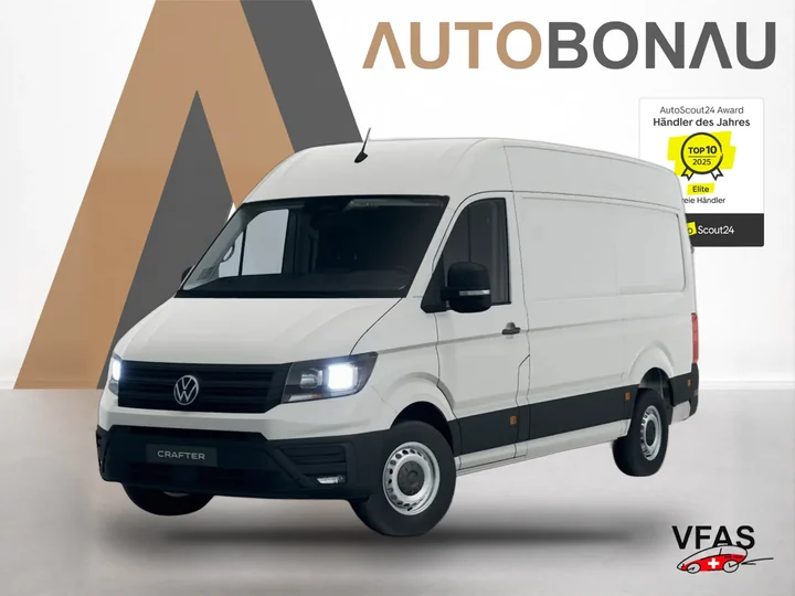 VOLKSWAGEN Crafter 35 L3H3 3S Temp Kam AppCo 2xPDC Res.rad bei Auto Bonau