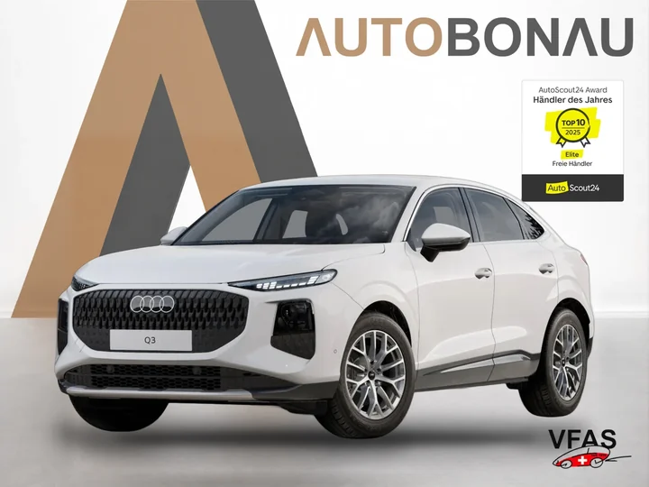 AUDI Q3 Sportback quattro Tech LED+ 18Z Keyl KlimaP bei Auto Bonau