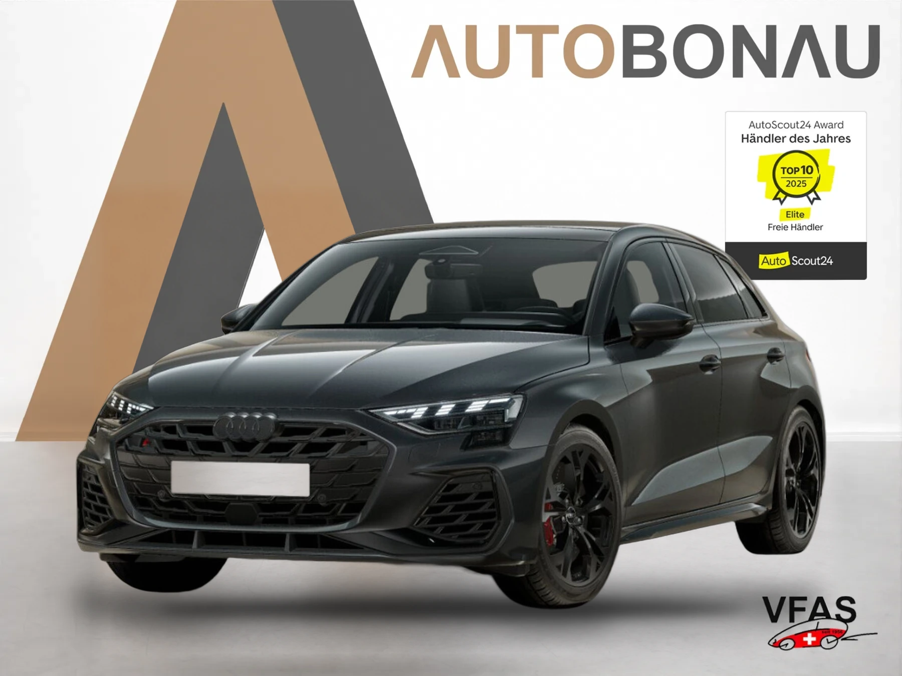 AUDI S3 Sportback Matrix Nav KomfPro Pano 18Z Privacy bei Auto Bonau