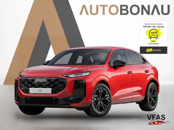 AUDI Q3 Sportback 2xS line Tech+ LED+ 19Z KlimaP Priv bei Auto Bonau