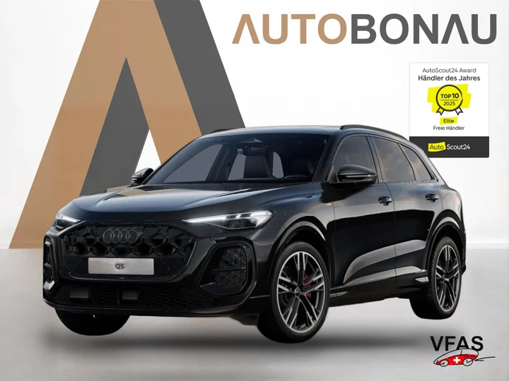 AUDI Q5 2xS line Leder Tech+ Pano HUD 21Z AHK BlackP bei Auto Bonau