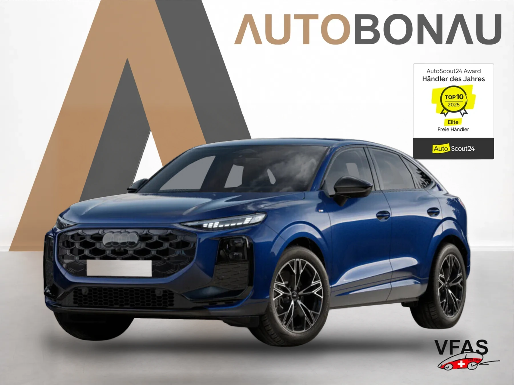 AUDI Q3 Sportback quatt. 2xS line Tech+ KlimaP OptikP bei Auto Bonau