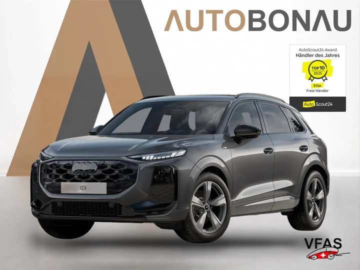 AUDI Q3 2xS line Tech LED+ KlimaP 19Z AHK OptikP eHK bei Auto Bonau