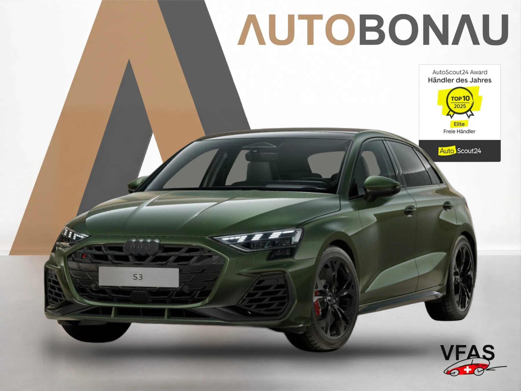AUDI S3 Sportback Matrix Nav KomfPro Pano 18Z Privacy bei Auto Bonau