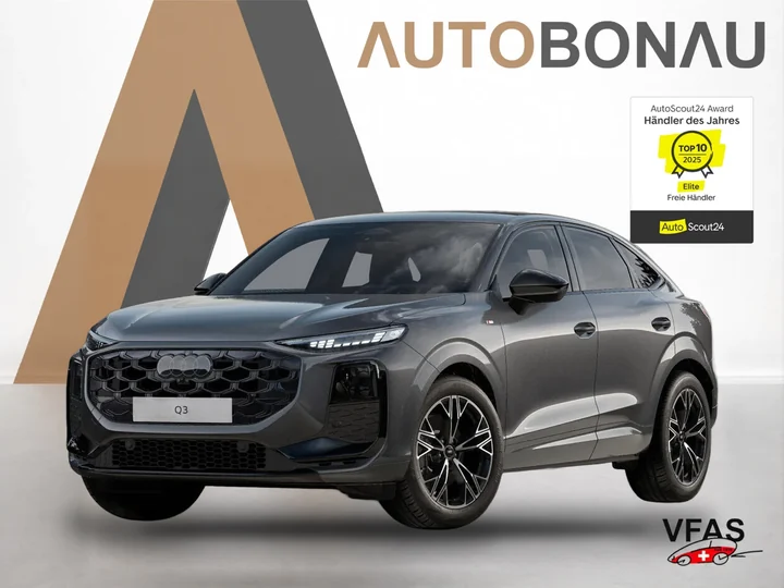AUDI Q3 Sportback 2xS line Tech+ DynamikP KlimaP 19Z bei Auto Bonau