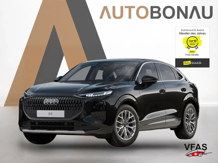AUDI Q3 Sportback quattro Tech LED+ 18Z Keyl KlimaP bei Auto Bonau