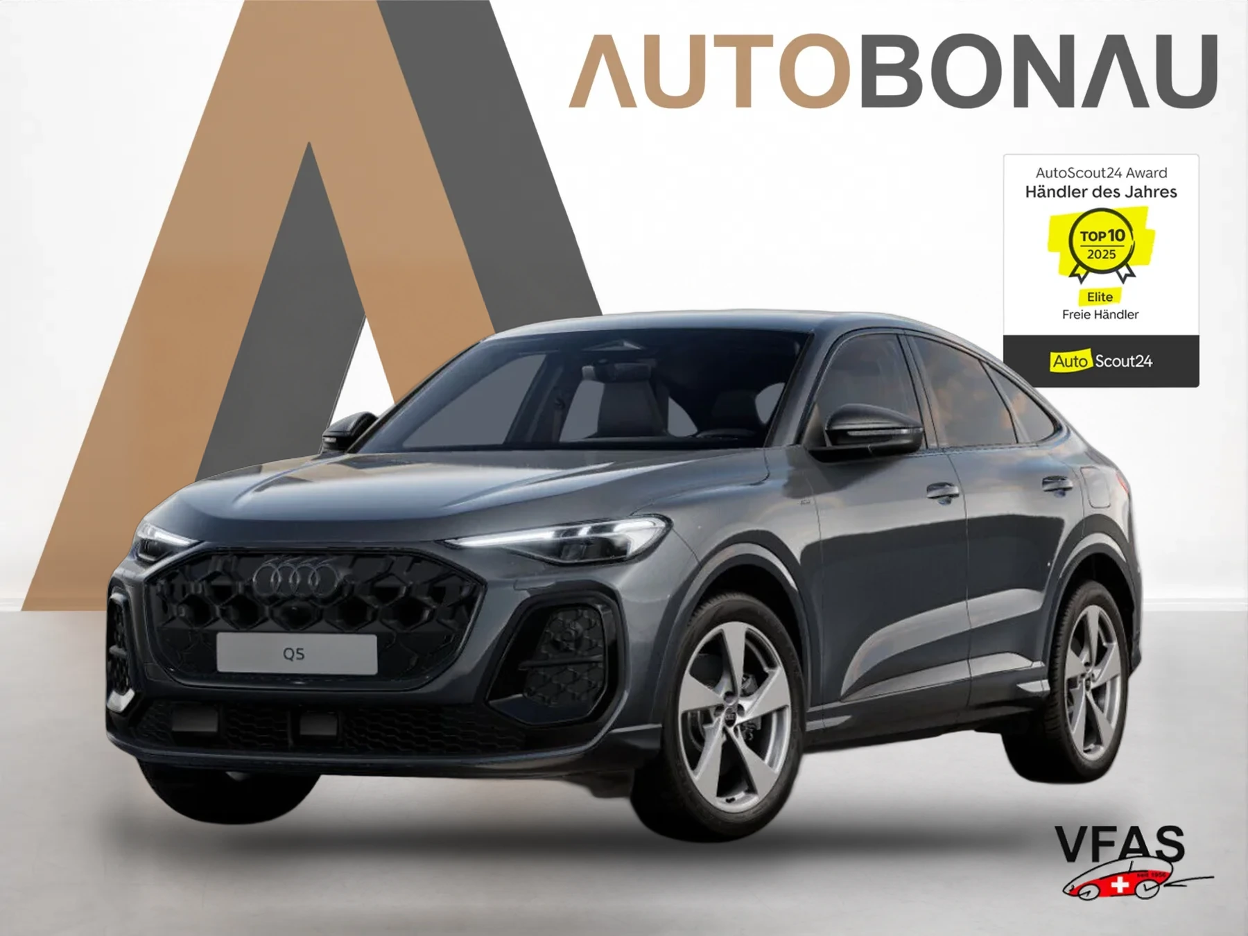 AUDI Q5 SB e-hybrid 2xS line Tech+ Pano 20Z OptikP bei Auto Bonau