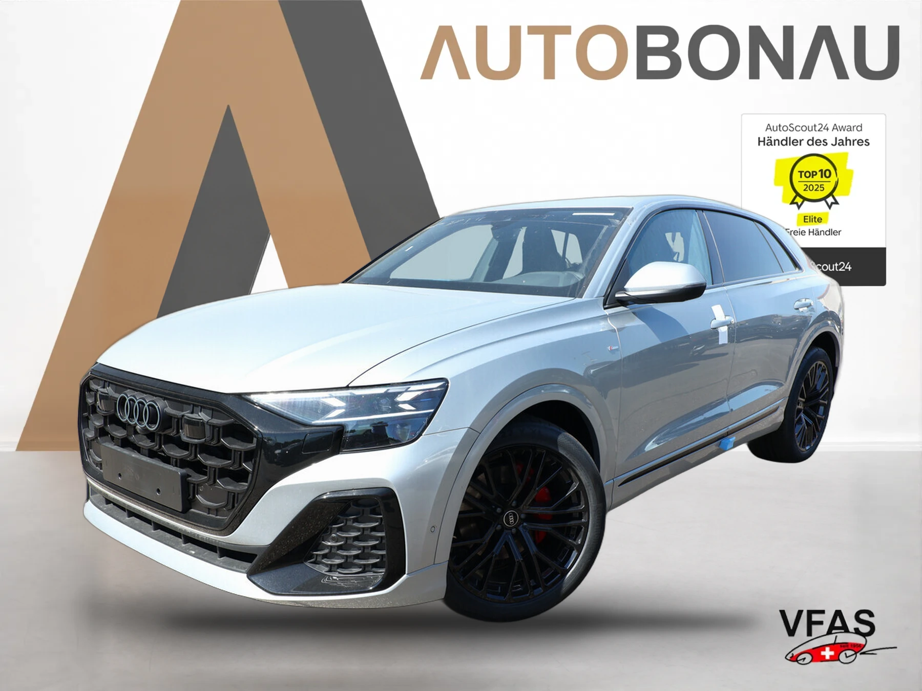 AUDI Q8 2xS line AssistenzP+ 22Z Laser Pano B&O Leder bei Auto Bonau