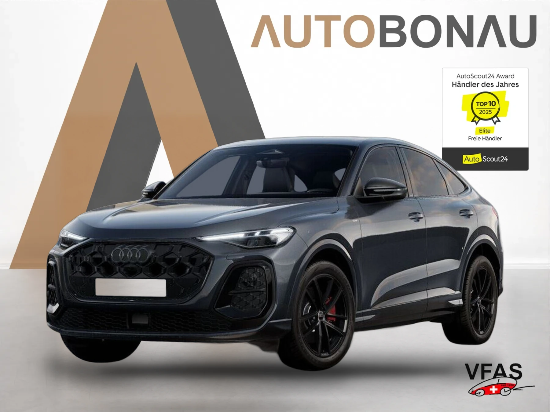 AUDI Q5 Sportback 2xS line Tech Leder Pano SHZ 20Z bei Auto Bonau
