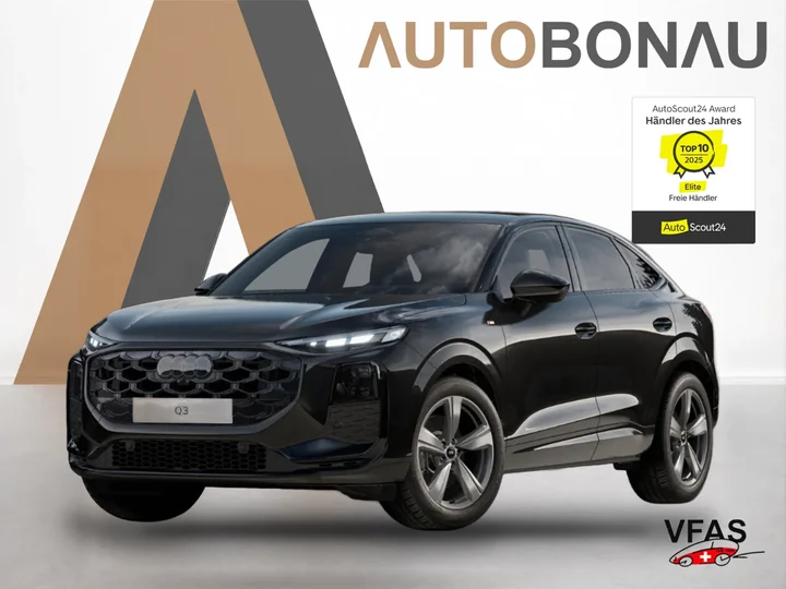 AUDI Q3 Sportba quatt 2xS line Tech KlimaP Leder 19Z bei Auto Bonau