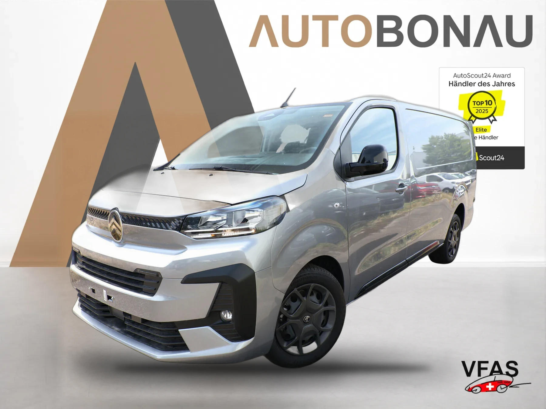 CITROËN Jumpy XL AT Nav WinterP Kam AHK ModuW Holz Style bei Auto Bonau