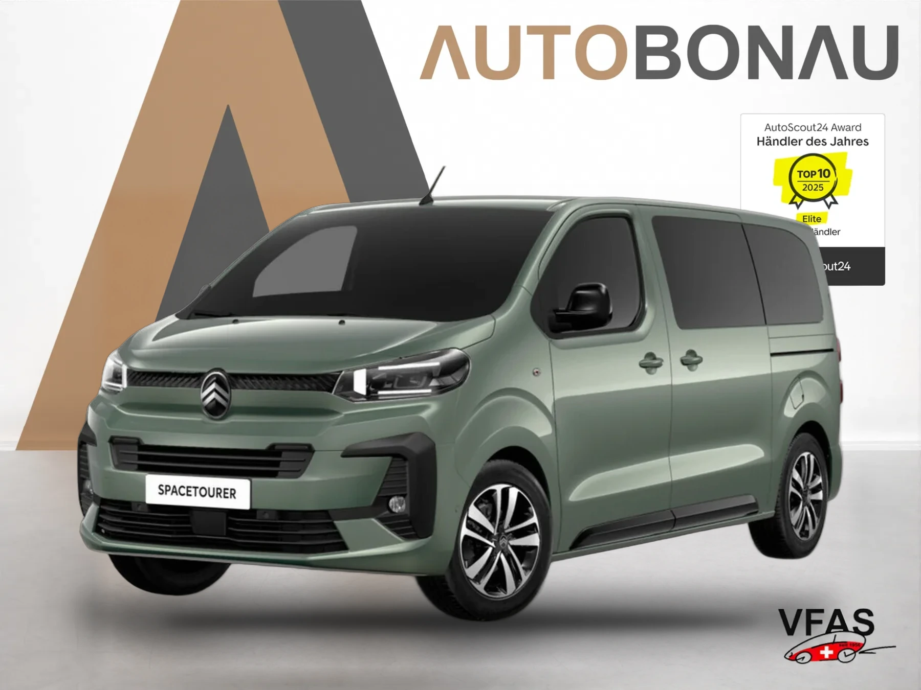 CITROËN Spacetourer M MAX 6S VIP ACC Pano StHz Leder Key bei Auto Bonau