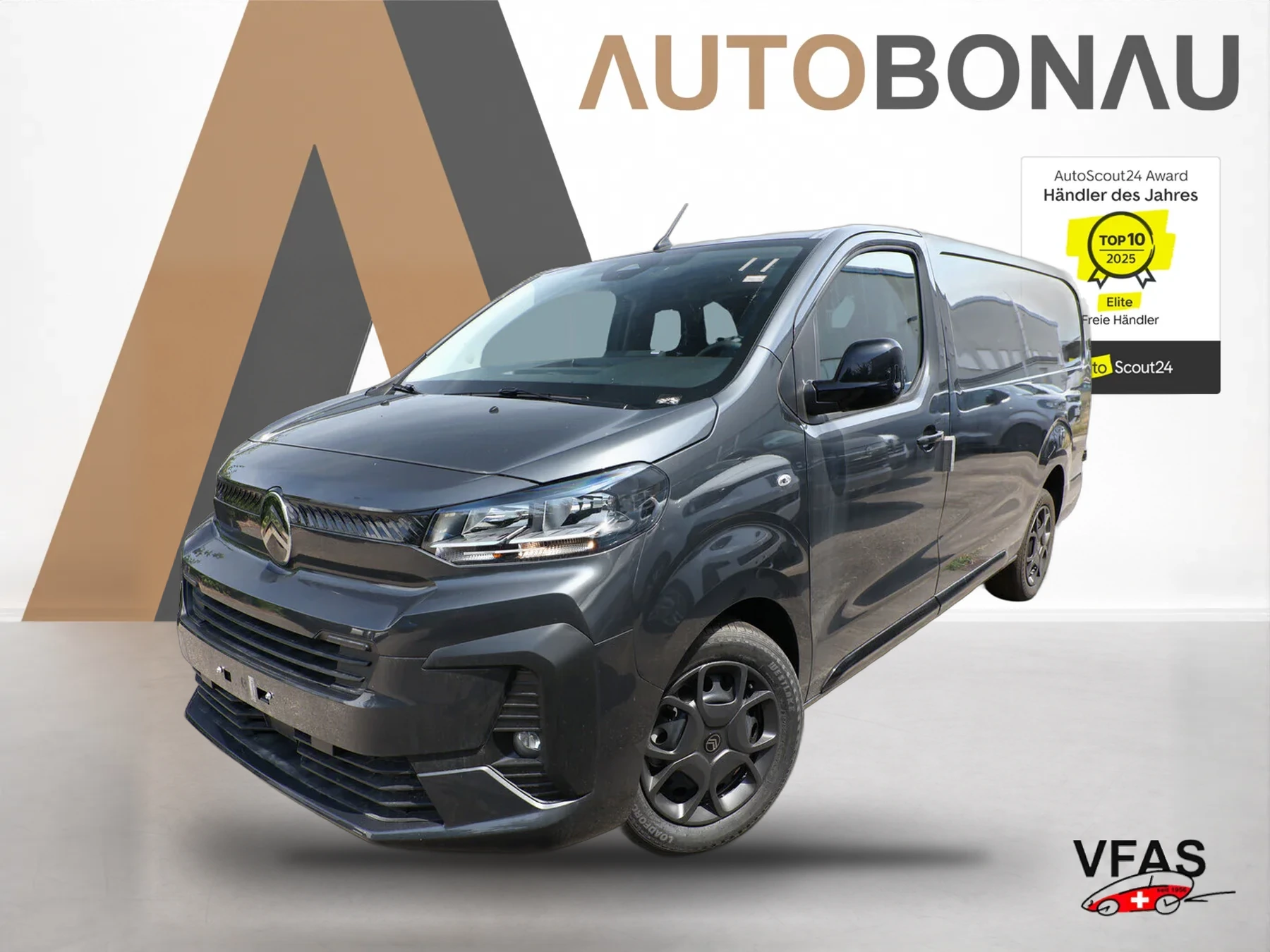 CITROËN Jumpy XL AT Nav WinterP Kam AHK ModuW Holz Style bei Auto Bonau