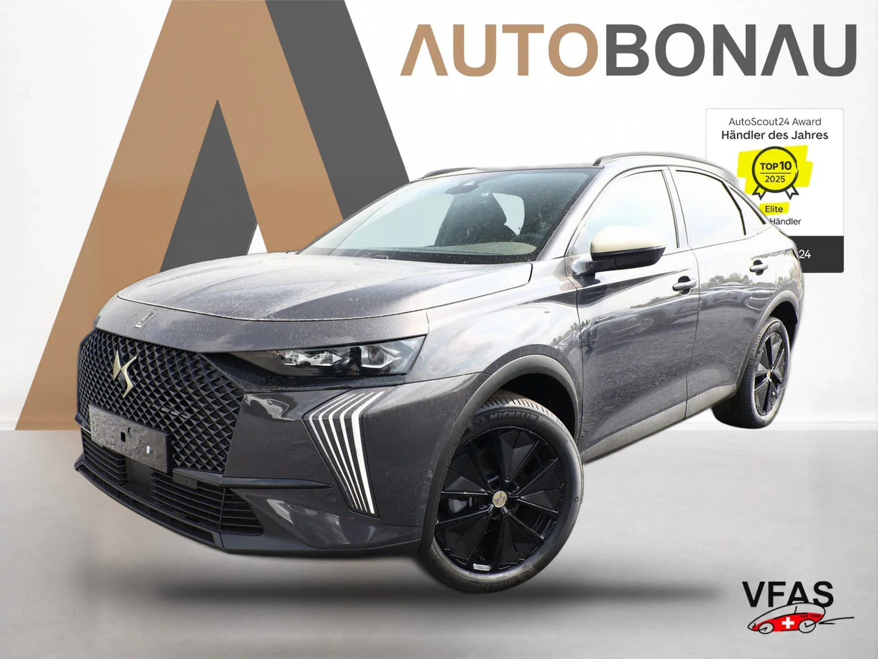 DS DS7 Performance Line eHK 360° ACC eSitze SHZ Nav bei Auto Bonau