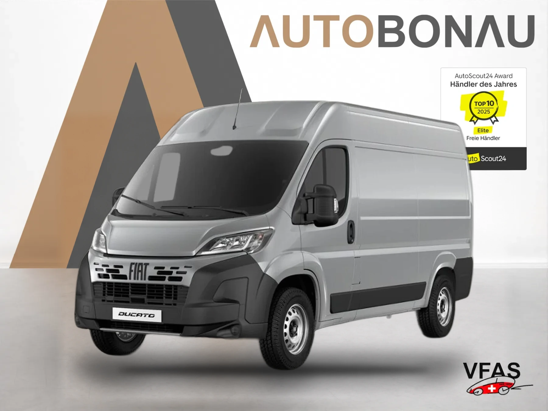 FIAT Ducato Maxi 35 AT8 L2H2 Klimaaut. Kam 7"Display bei Auto Bonau