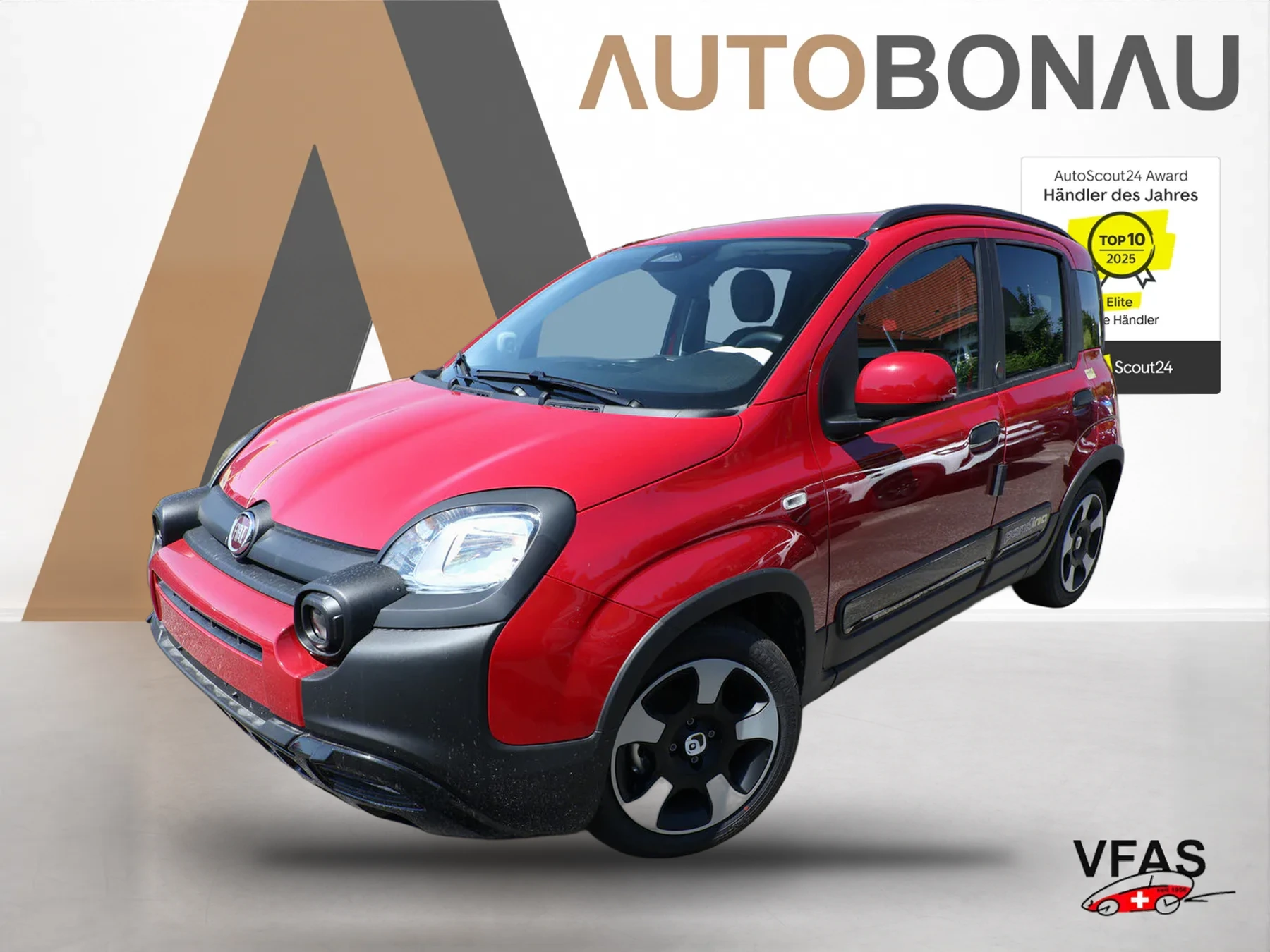 FIAT Panda Cross 5S PDC CarP/AndroidA PrivG 15Z NSW bei Auto Bonau