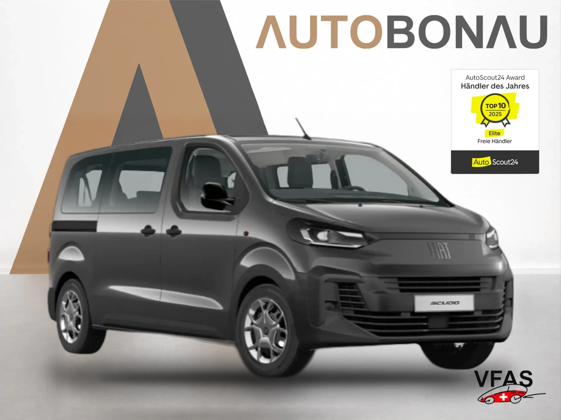 FIAT Scudo Kombi L2 9S AHK Navi 2ZoneAC Kam Temp bei Auto Bonau