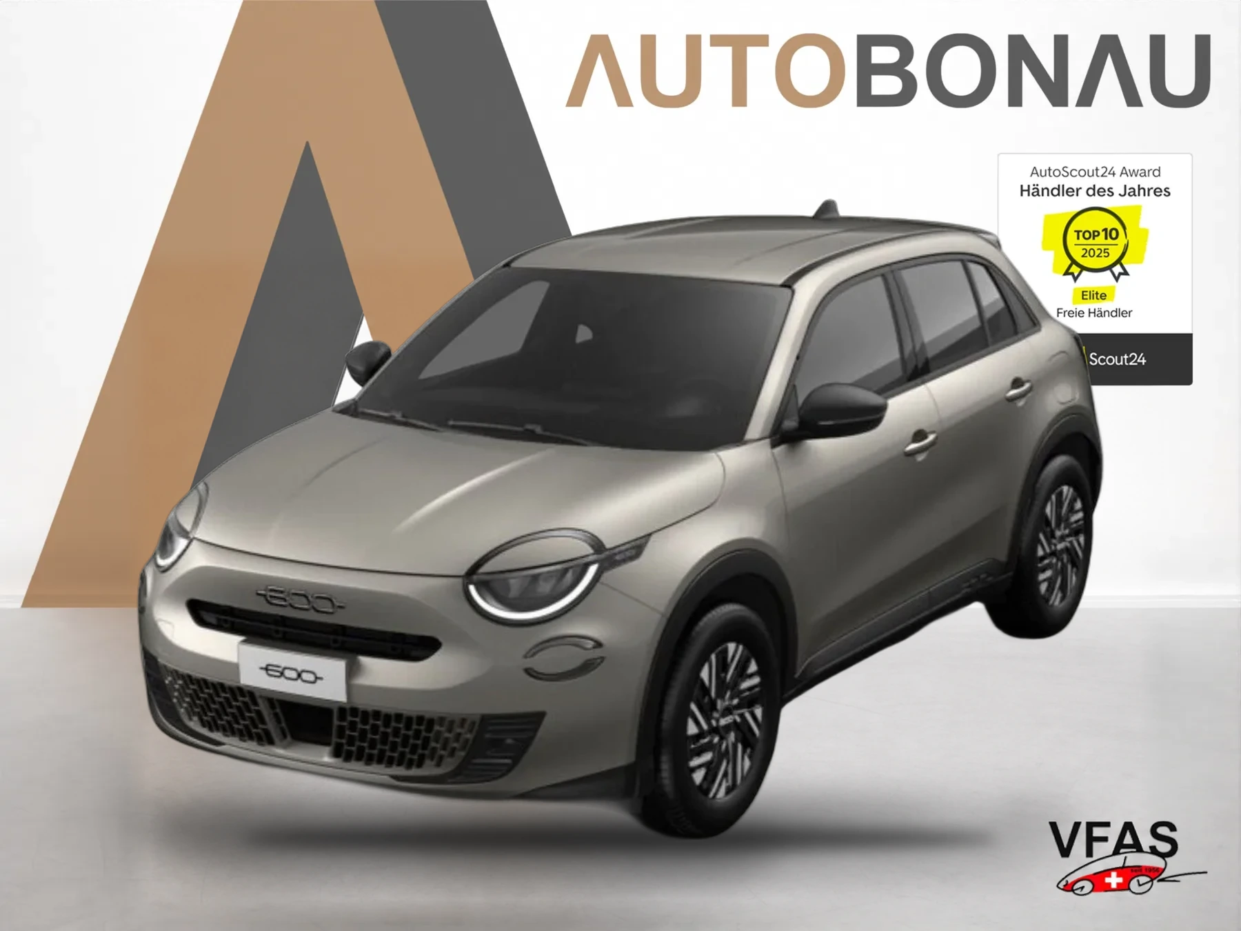 FIAT 600 Hybrid POP WinterP DigC CarP LED Klimaaut. bei Auto Bonau