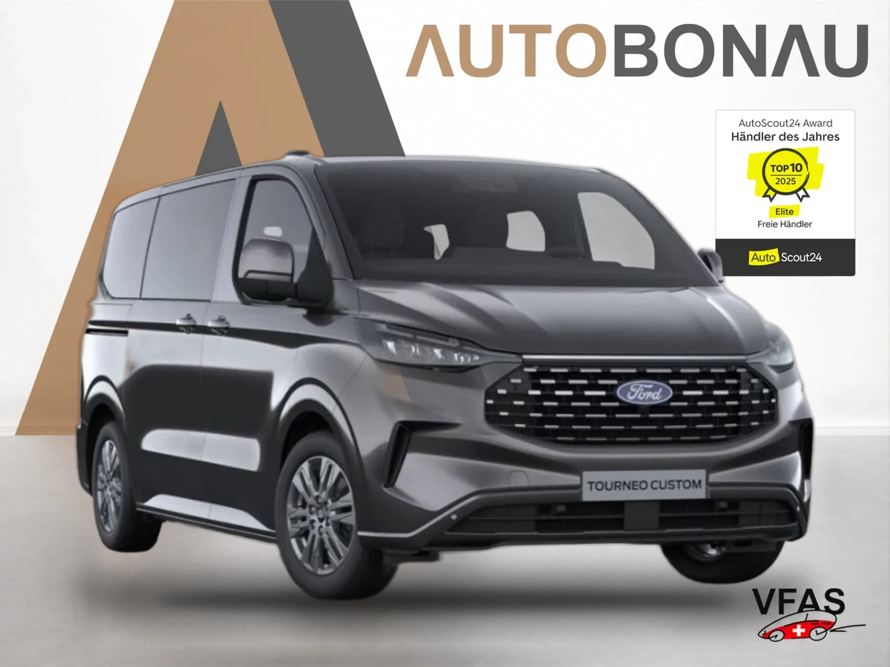 FORD Tourneo Custom Aut Titanium L1 LED SHZ Kam 8-S bei Auto Bonau