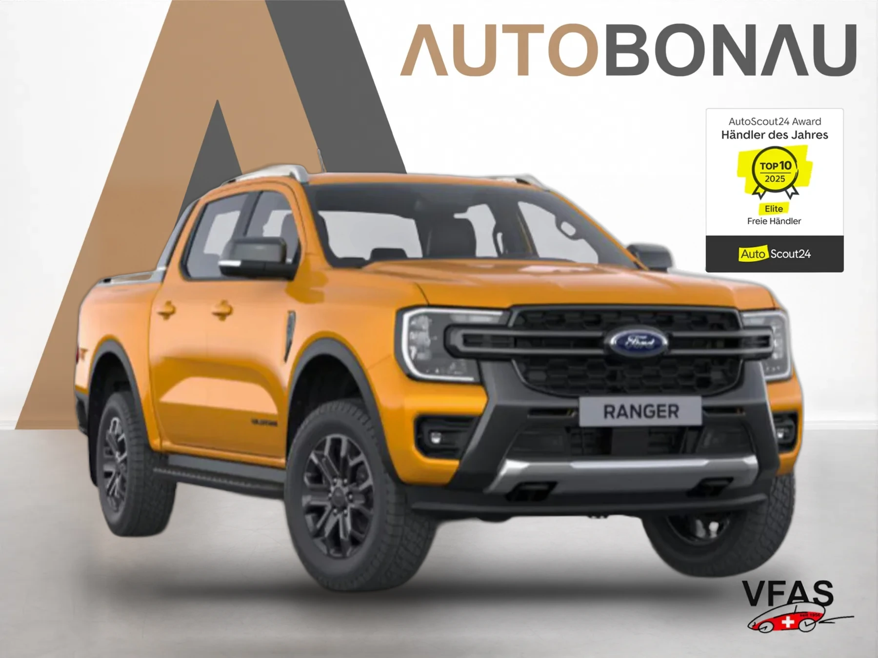 FORD Ranger DoKa Wildtrak AHK ACC LED SHZ Nav Kam 18Z bei Auto Bonau