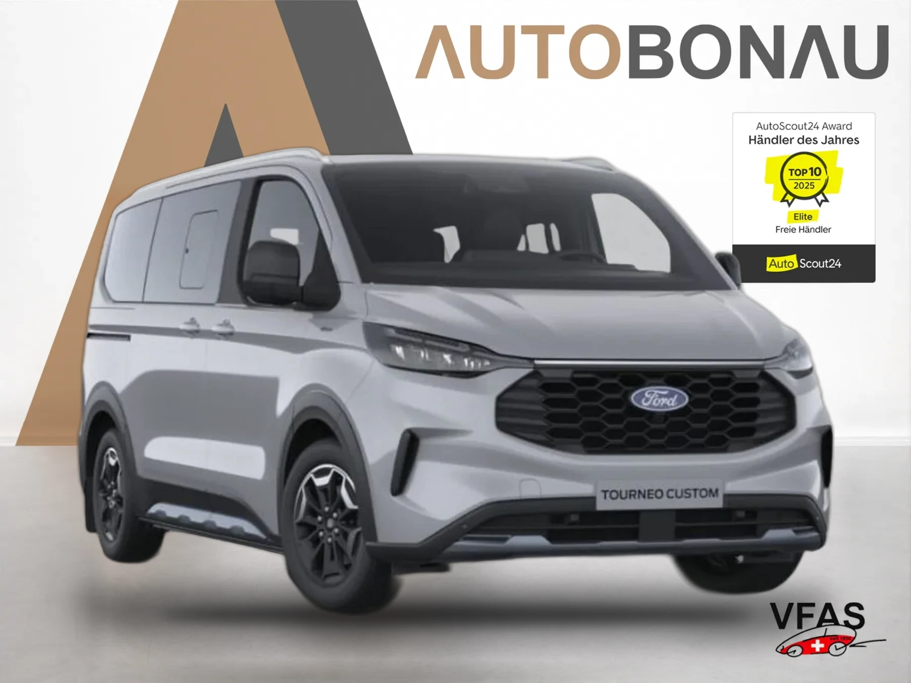 FORD Tourneo Custom Aut Active L1 AHK ACC 360Kam 8-S bei Auto Bonau