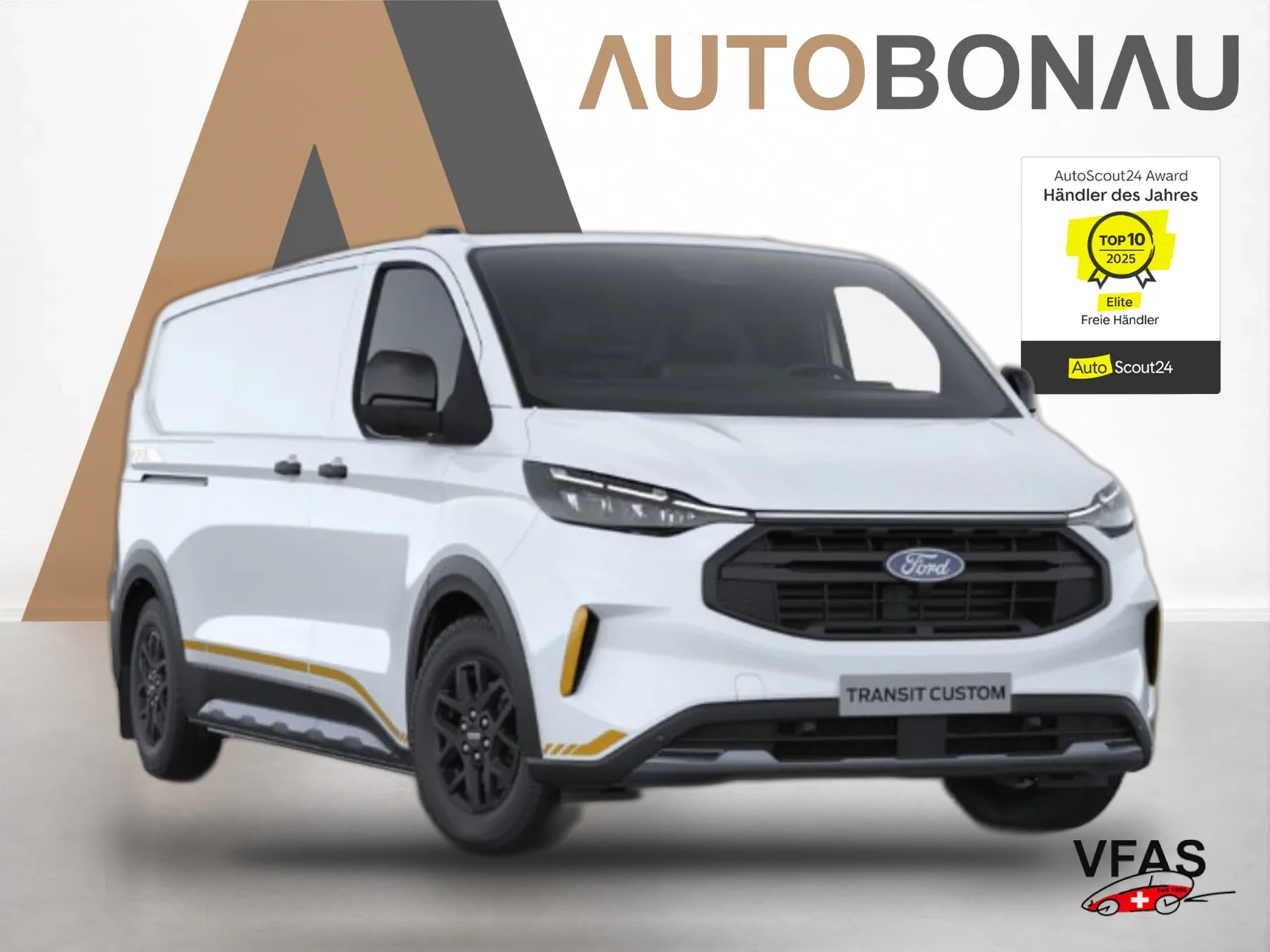 FORD Transit Custom Trail 320L2 LED SHZ Kam Temp 16Z bei Auto Bonau