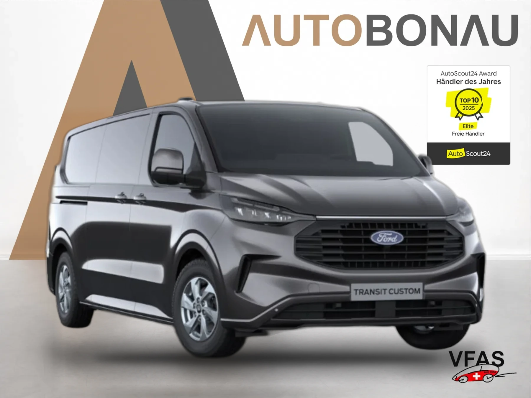 FORD Transit Custom Limited 320L2 AHK LED SHZ KeyL 3S bei Auto Bonau