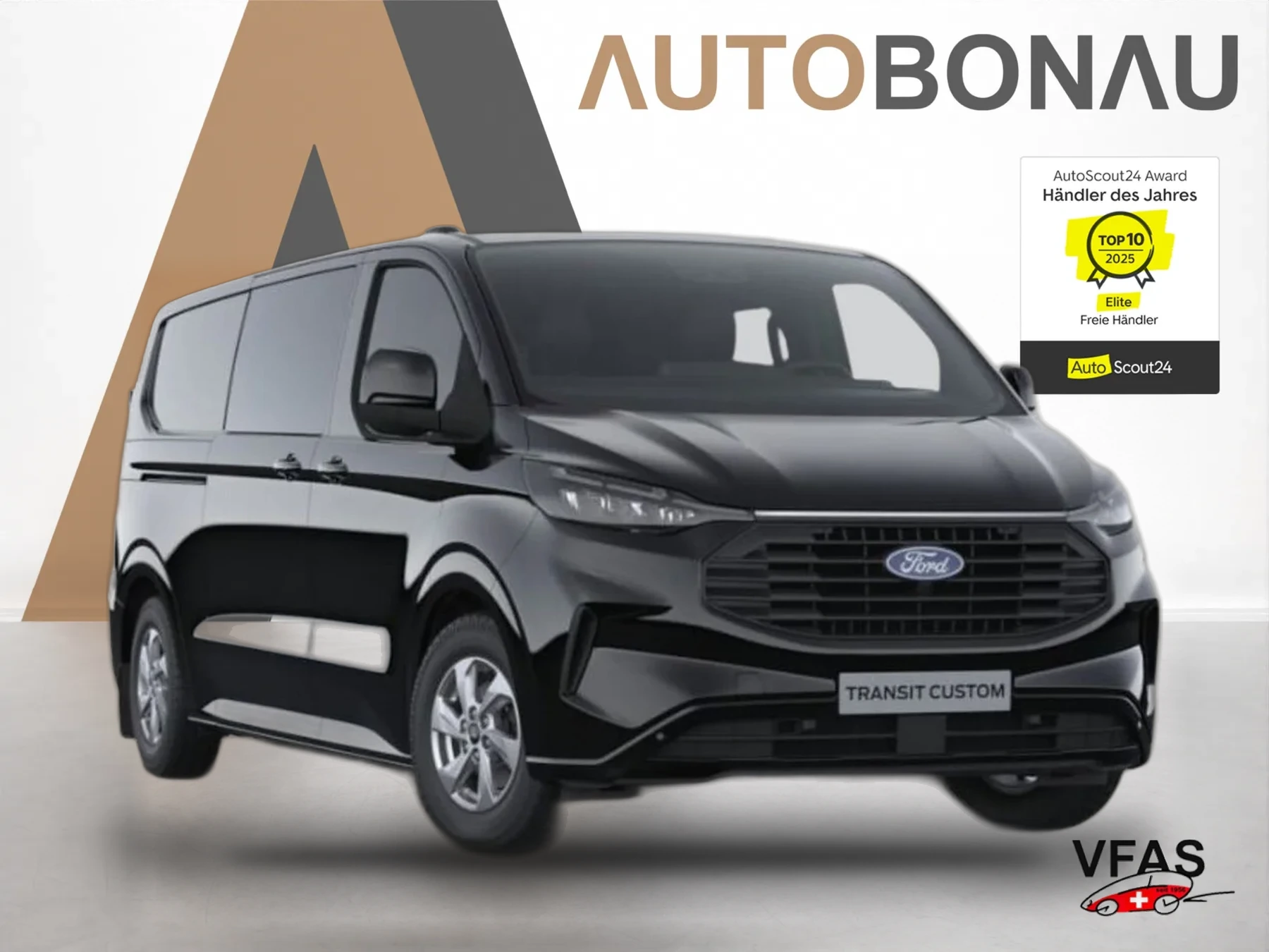 FORD Transit Custom Multicab Aut Limited L2 Heckkl. bei Auto Bonau