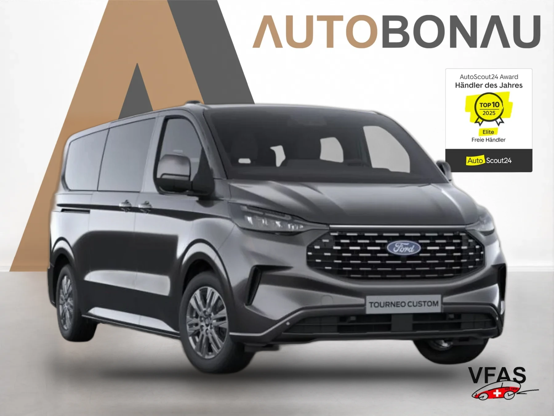 FORD Tourneo Custom Aut Titanium L2 LED SHZ Kam 8-S bei Auto Bonau