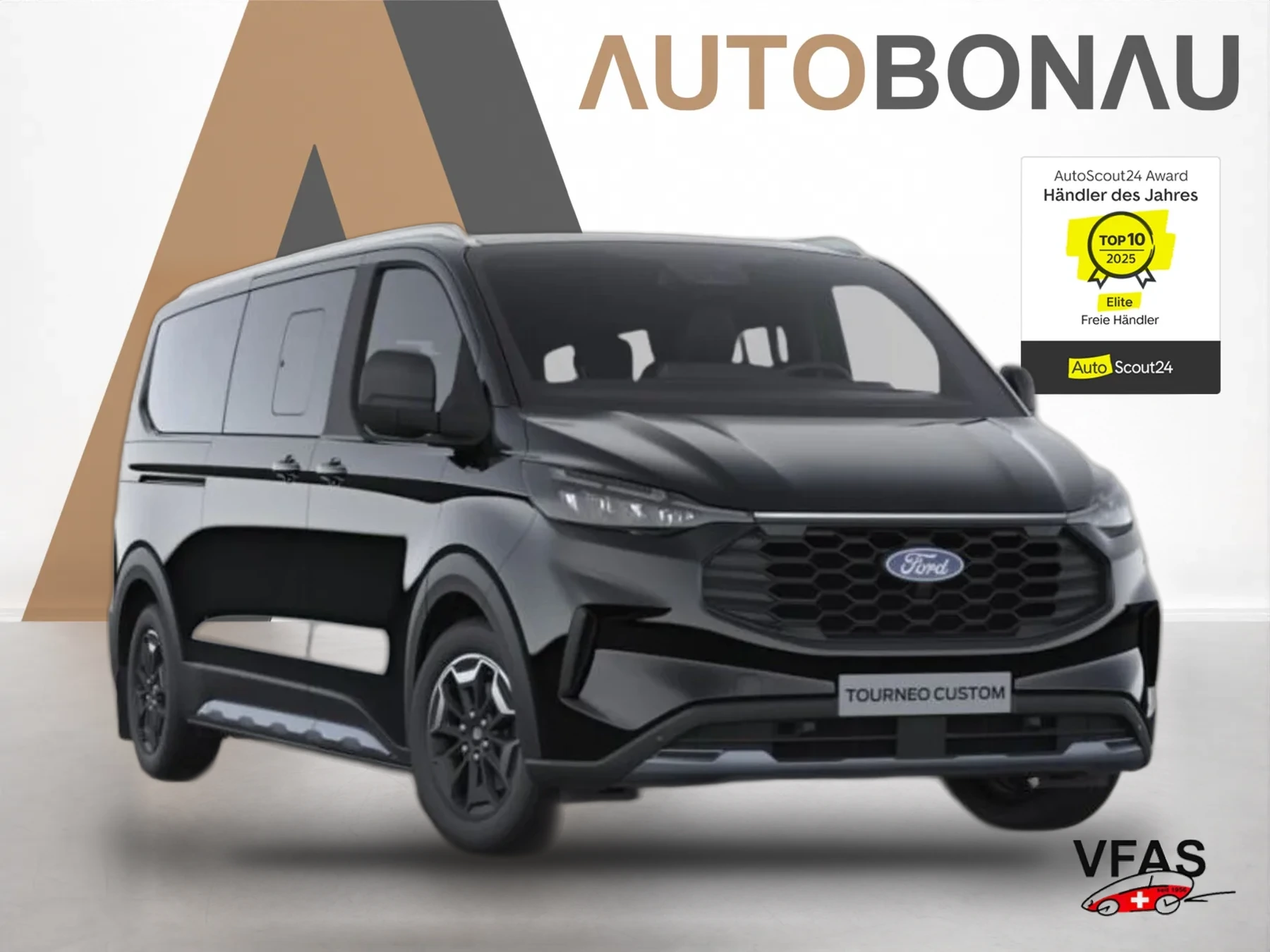 FORD Tourneo Custom Active L2 Pano ACC 360Kam 17Z 8-S bei Auto Bonau
