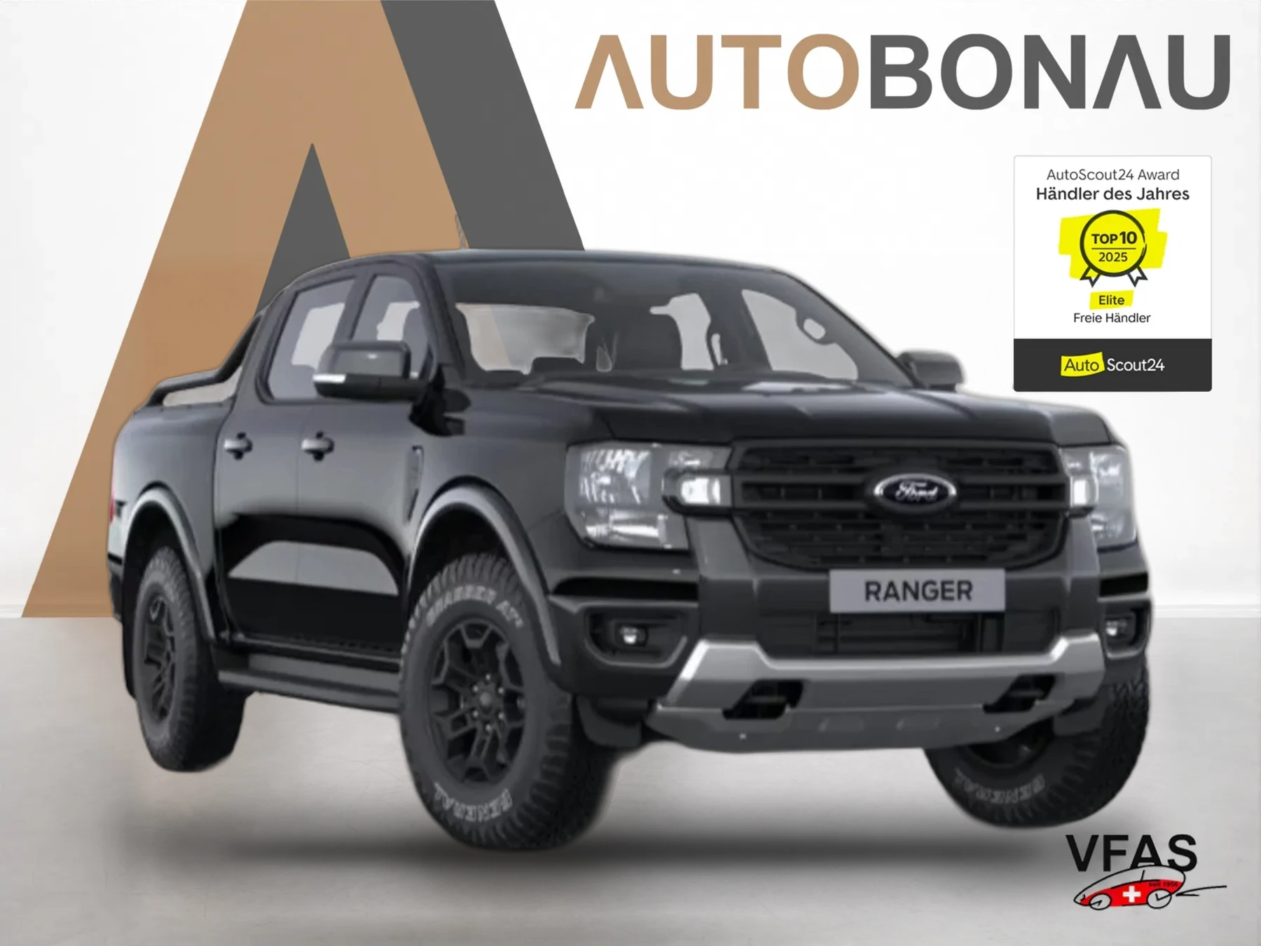 FORD Ranger DoKa Limited el.Rollo AHK ACC LED SHZ Nav bei Auto Bonau