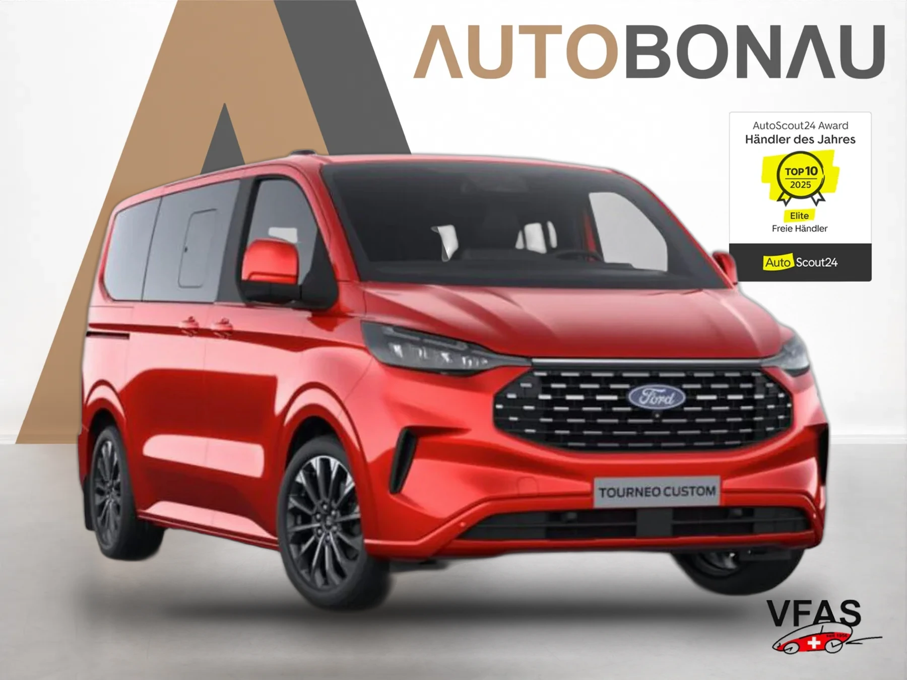 FORD Tourneo Custom Aut Titanium X L1 Pano AHK ACC bei Auto Bonau