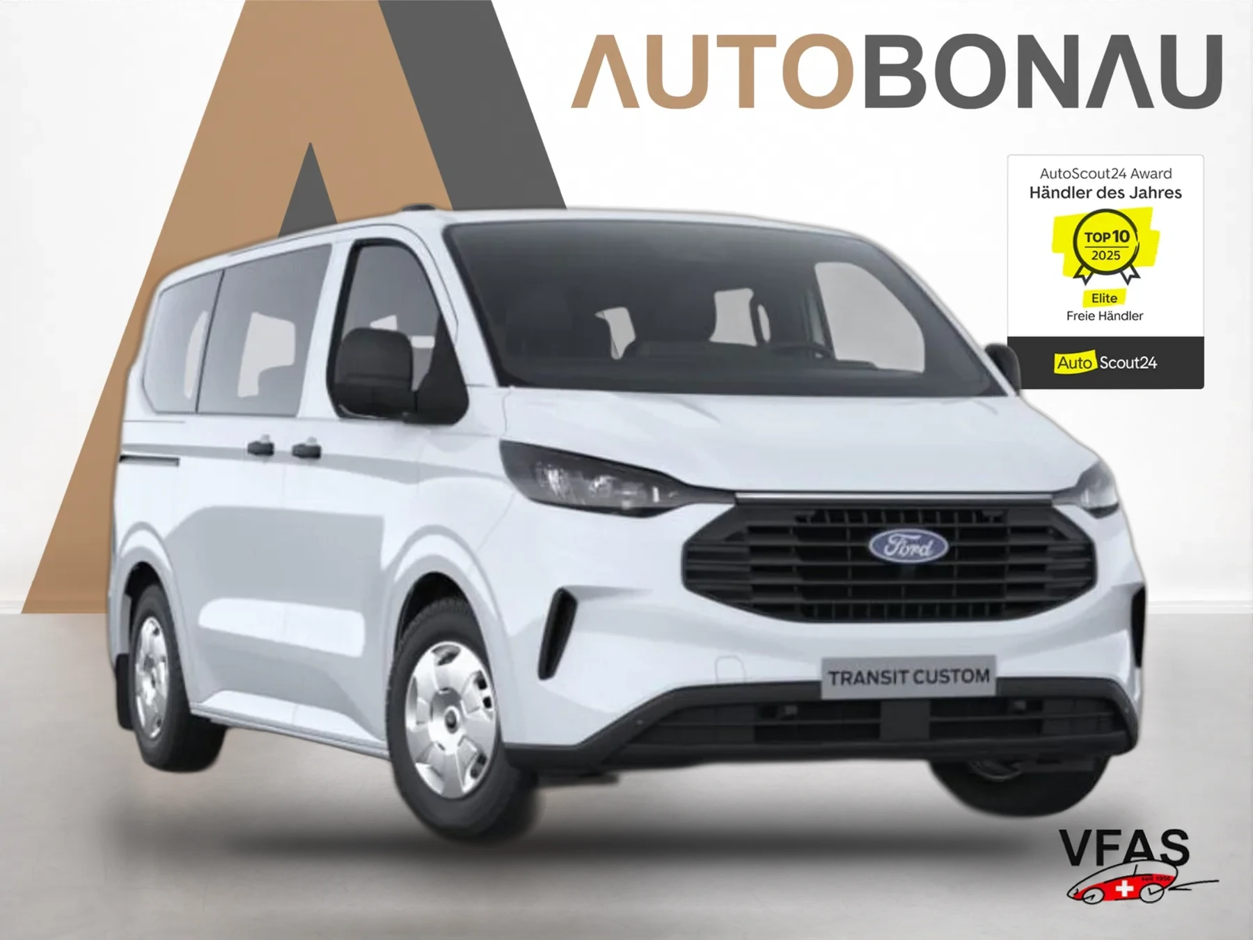 FORD Transit Custom Kombi Aut Trend L1 LED AHK Heckkl bei Auto Bonau