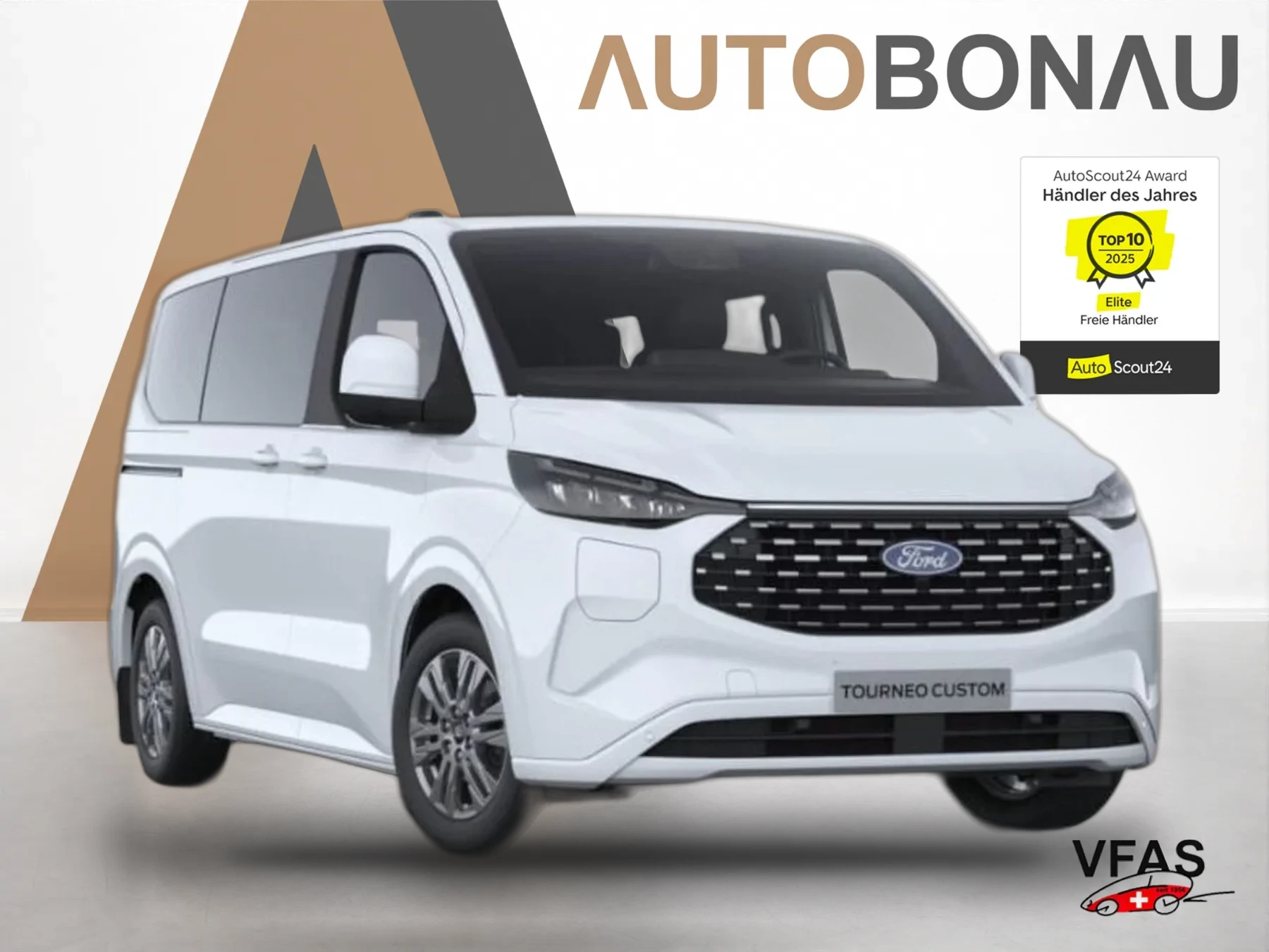 FORD Tourneo Custom PHEV Titanium L1 LED SHZ Kam 8-S bei Auto Bonau